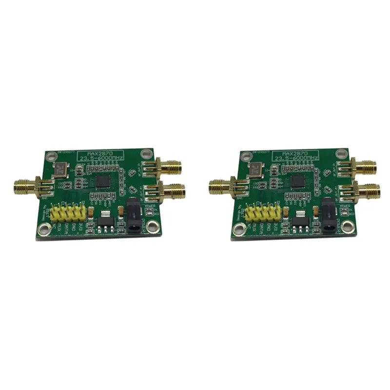 BAAG-2X LTDZ MAX2870 23.5-6000Mhz RF Signal Source Module Spectrum Signal Source Spectrum Analyzer