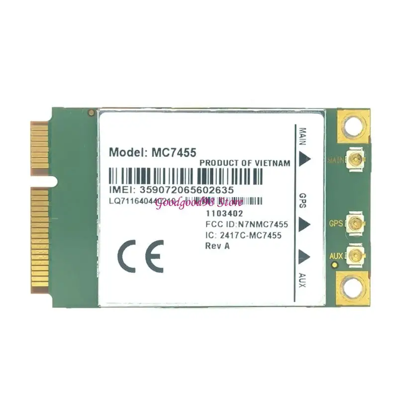

MC7455 300 Мбит / с.