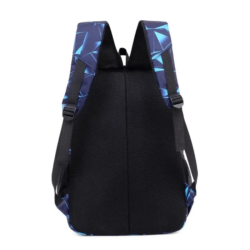 Tas Ransel Satu Bahu Wanita Pria, Tas Travel Besar Pelajar, Tas Sekolah Pria, Mochila 3pcs/set, Tas SMA