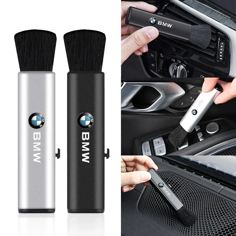 Car Retractable Cleaning Brush Air Conditioner Computer Cleaning Brush For BMW E46 E85 E60 F10 E39 F30 E36 F20 E87 E90 E70 X3 X5