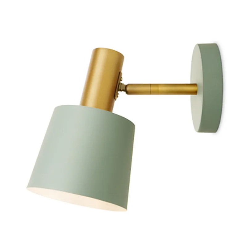 Modern Nordic LED Wall Sconce Easy Install Bedside Background Lamp Bedroom Living Room Corridor Hotel Home Interior Deco Lightin