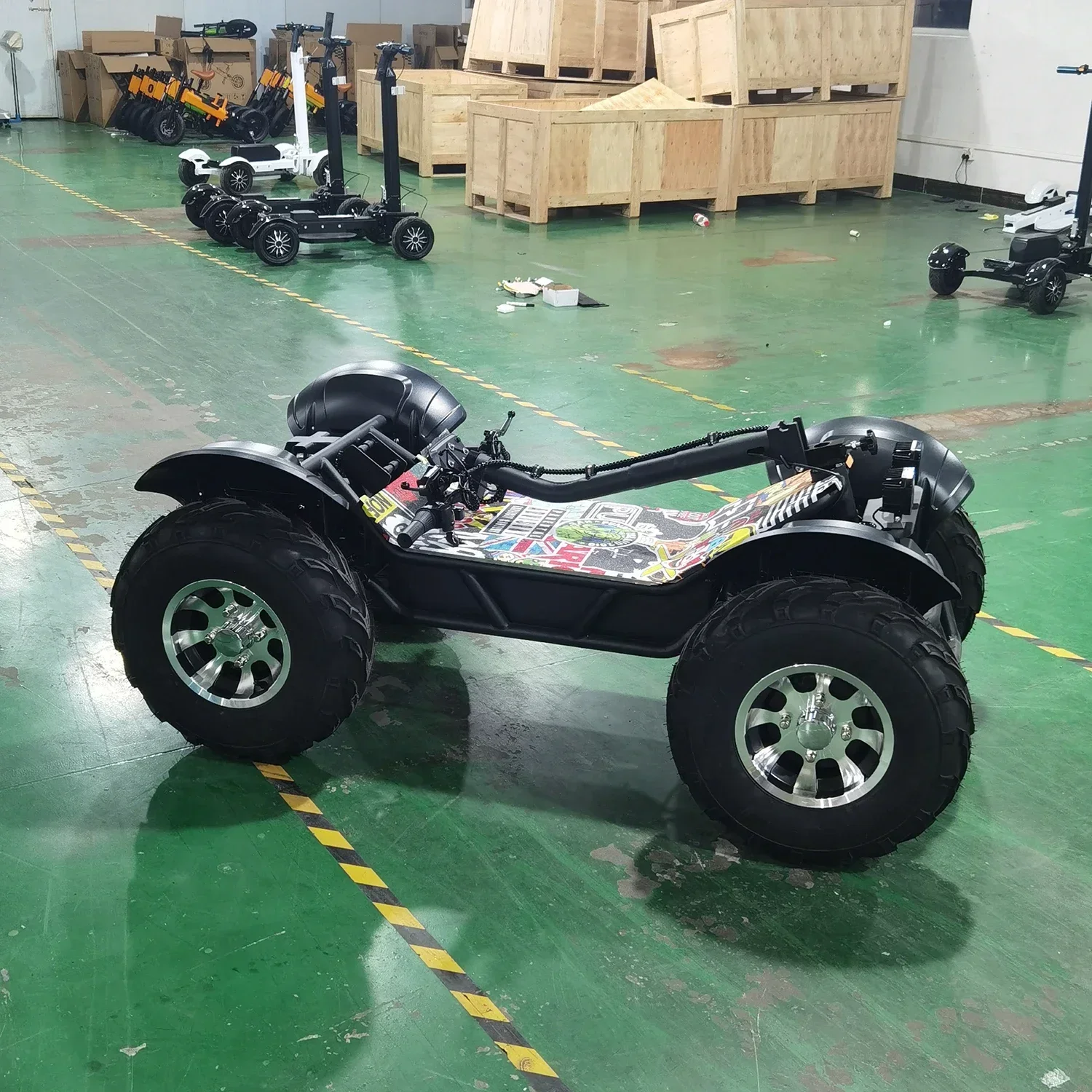 Clubprodukt All Terrain 60 V 60 Ah 10000 Watt 4x4 Offroad-Scooter Elektro-ATV-Preise Fahrt auf Golfroller