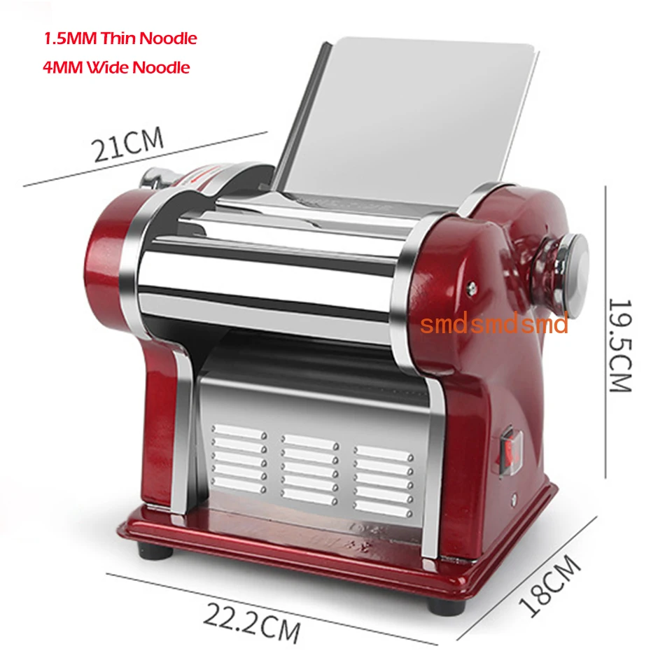 FKM140-1R Electric Pasta Maker with Stainless Steel Blades for Homemade Spaghetti and Noodles