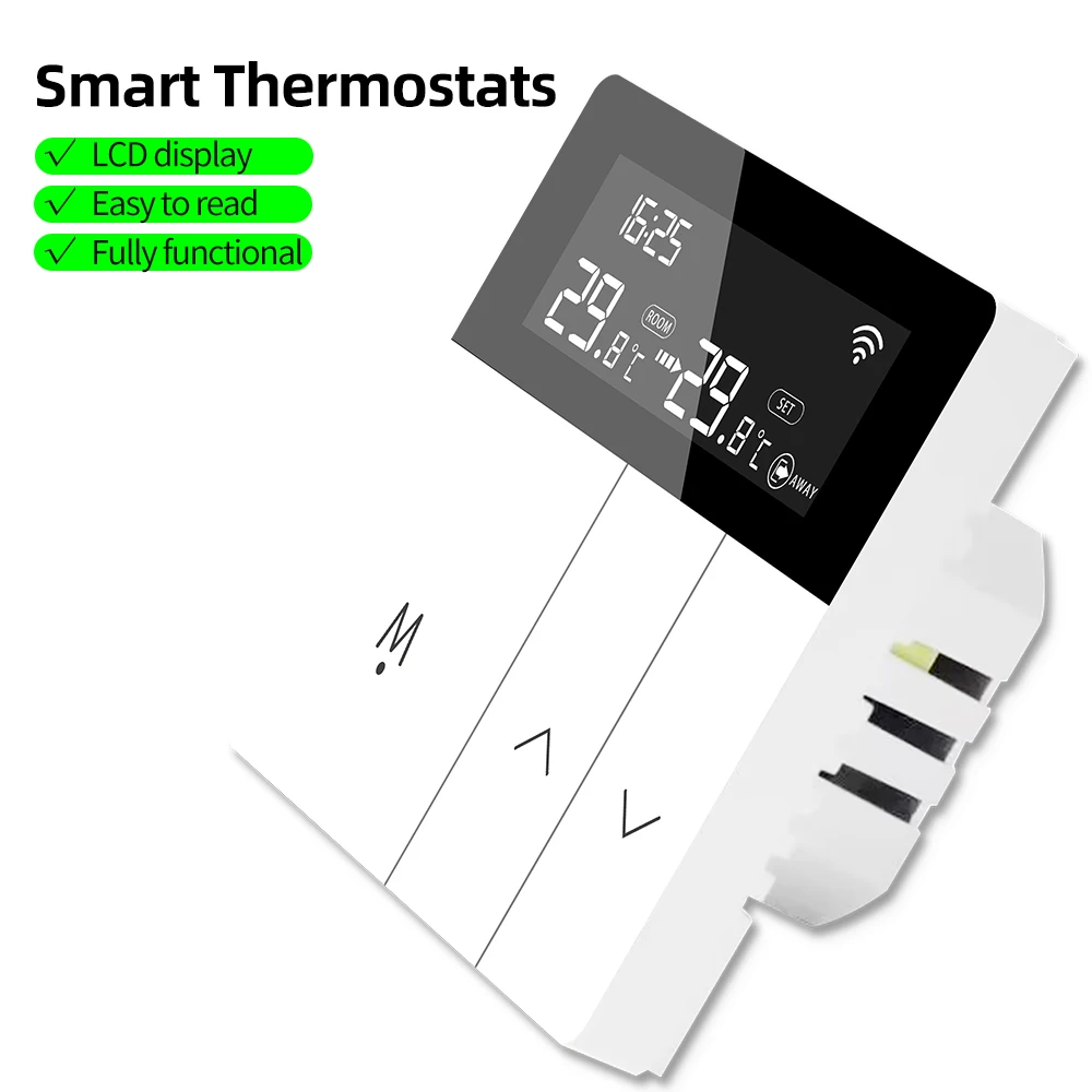 Tuya WiFi Smart termostato riscaldamento elettrico a pavimento regolatore di temperatura digitale intelligente con sensore esterno