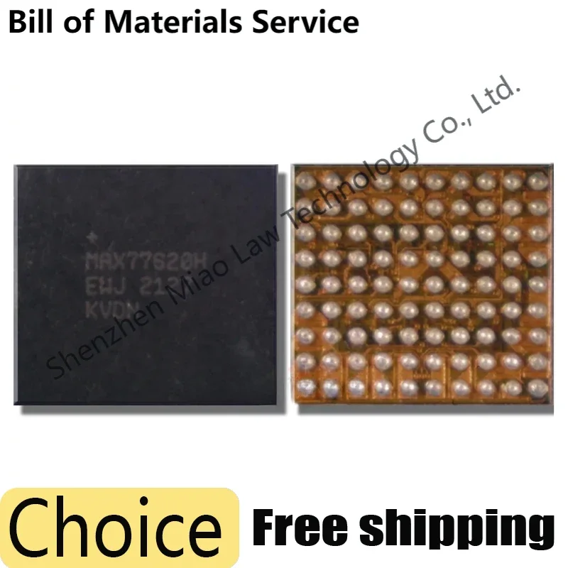 

2pcs New Original MAX77620H For SWITCH lite Power IC MAX77620HEWJ PM IC MAX77620 BGA Power Management Supply Chip Parts Chipset