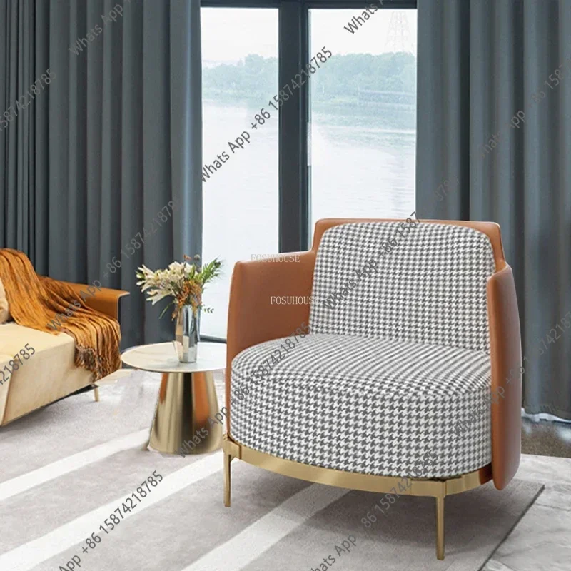 

Простые тканевые кресла для гостиной M O, легкая роскошная мебель для дома, европейский стиль, одноместное кресло-софа, кресло для отдыха с подлокотниками для гостиной