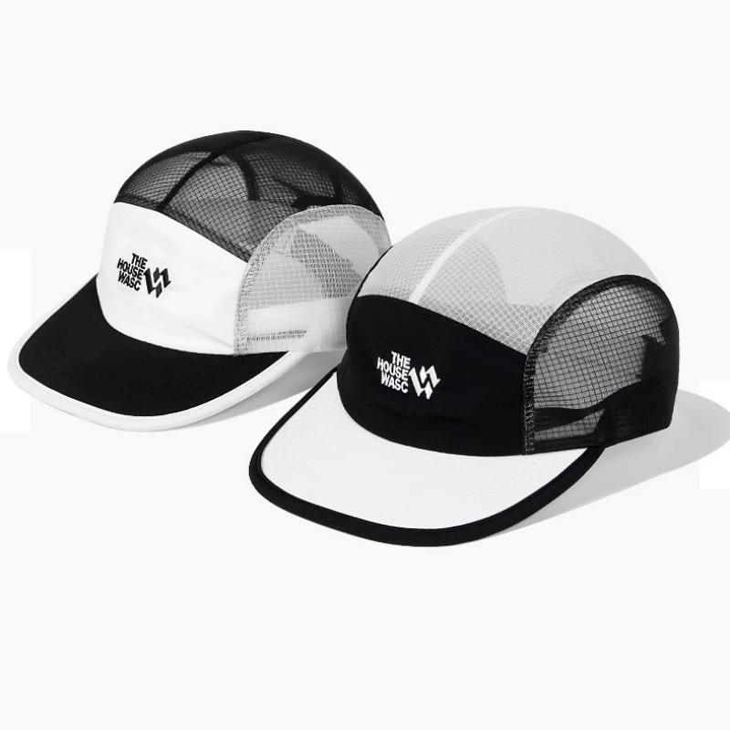 Outdoor Quick Drying Sports Running Caps Men Women Mesh Breathable Baseball Hat Street Five-Piece Sun Hat