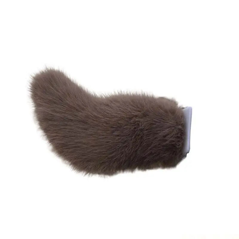 J0MA Playful Shaking Animal Tail Car Decoration With Multiple Activation Methods Perfect For Pet Lover Simple No Tools Mounting