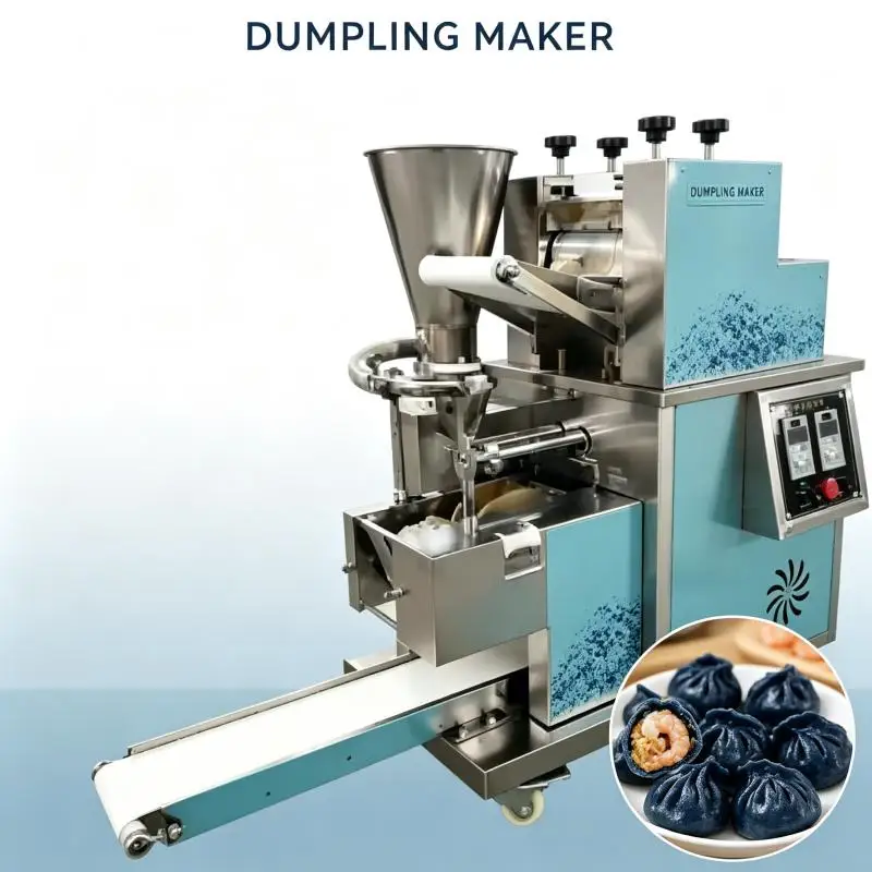 Commercial Dumpling Making Machine Automatic Wrapper Filling Forming Equipment for High Efficiency Catering Food Service
