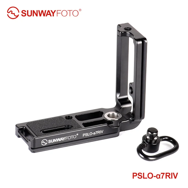 SUNWAYFOTO PSLO-A7RIV quick release plate for a7RIV a7R4 a7M4 a9II Dslr Camera for tripod head L bracket