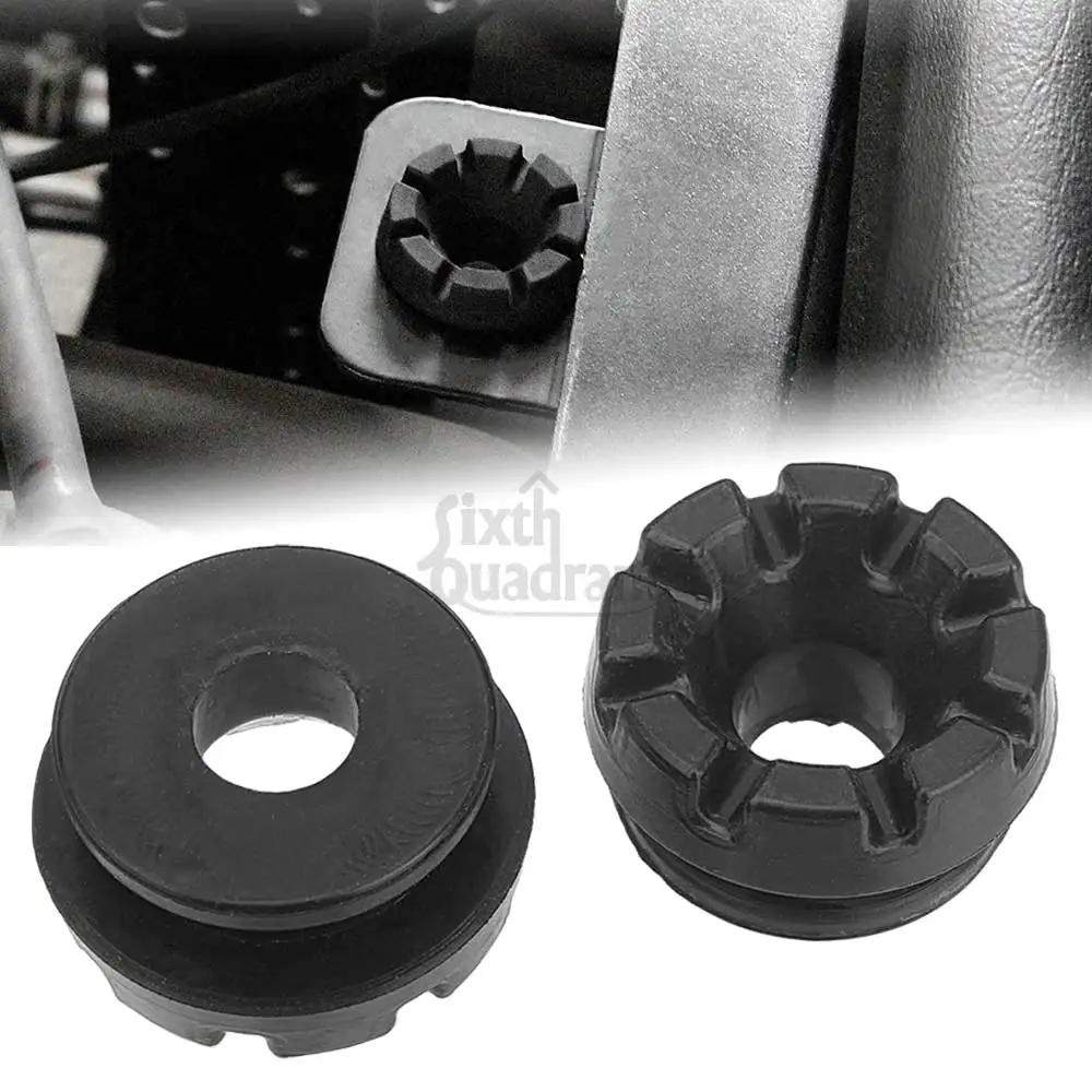 

2PCS Black Rubber Grommet Latch for for Polaris ATV/UTV 325-1000 XP car accessories