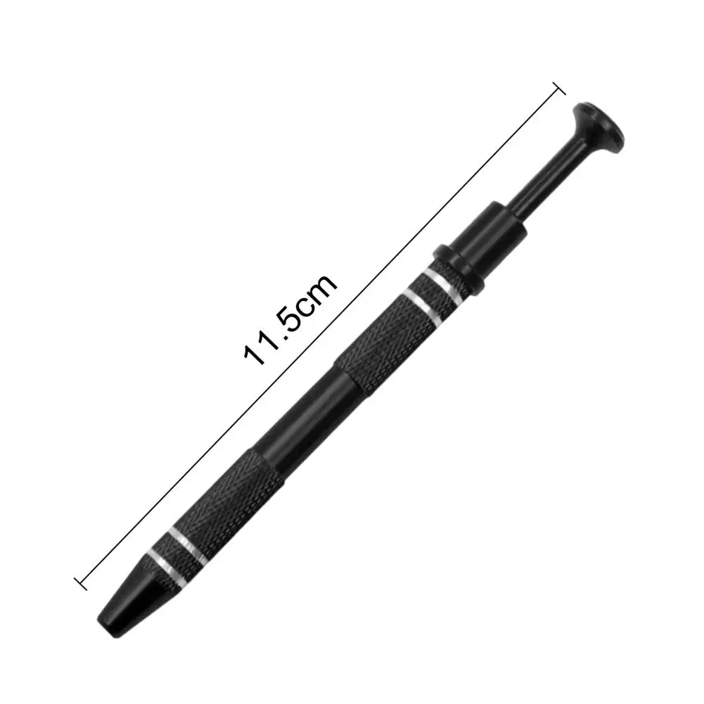 Jewelry Ball Grabber Tool 4-Claw Chip Pickup Tweezers Stainless Steel Retractable Grabber for Pearl Small Parts Jewelry Repair