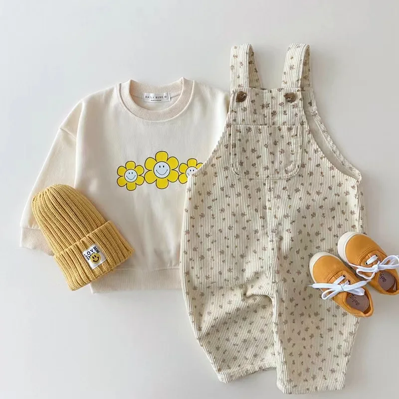 Baby Clothes Fashion Casual Relaxed Comfortable Overalls 2024 Autumn and Winter New Boys and Girls Cute Cowboy Overalls