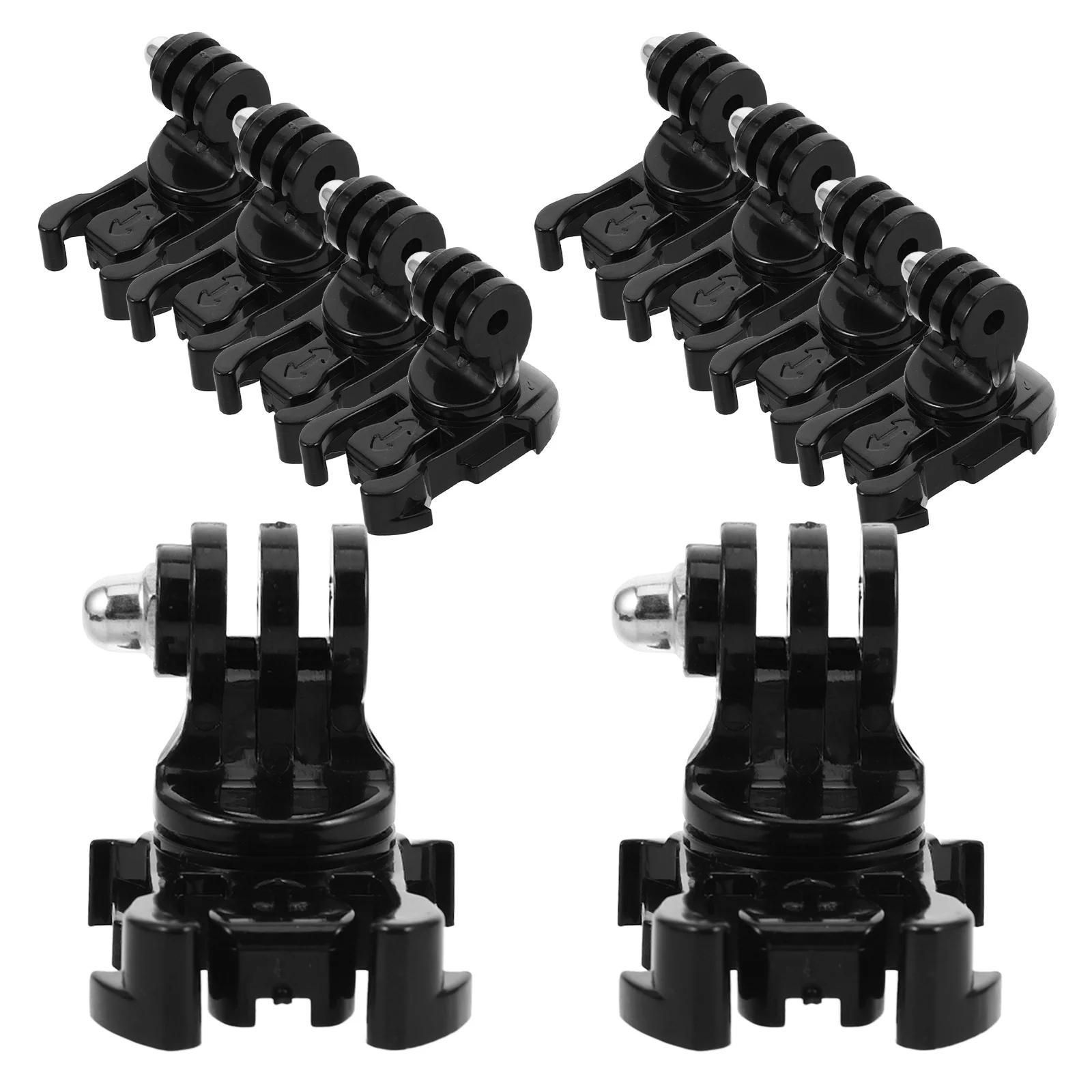 10 قطعة محول كاميرا الحركة مسامير طويلة سطح عمودي مشبك جبل المزدوج الهاتف المشبك آمنة مستقرة سوبر منصب الكاميرا