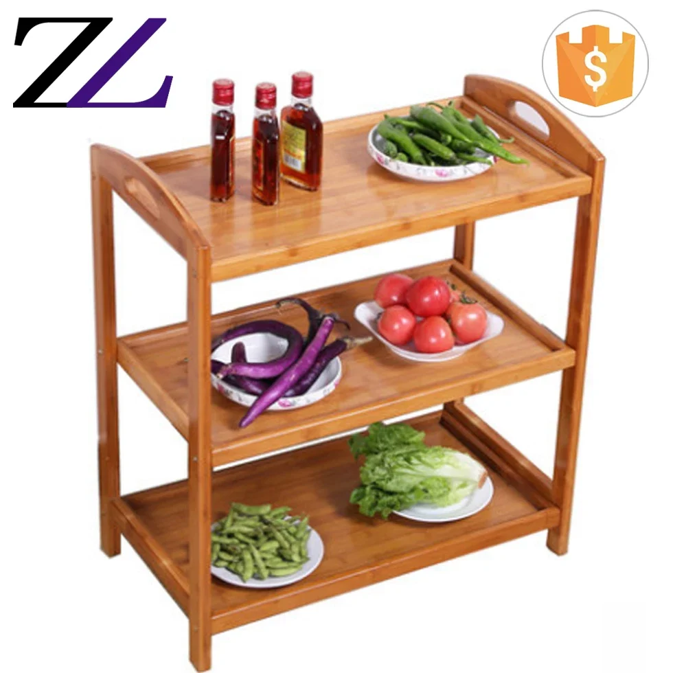 Restaurant food service trolley commercial prices 4 wheel solid wooden tea kitchen food serving trolley