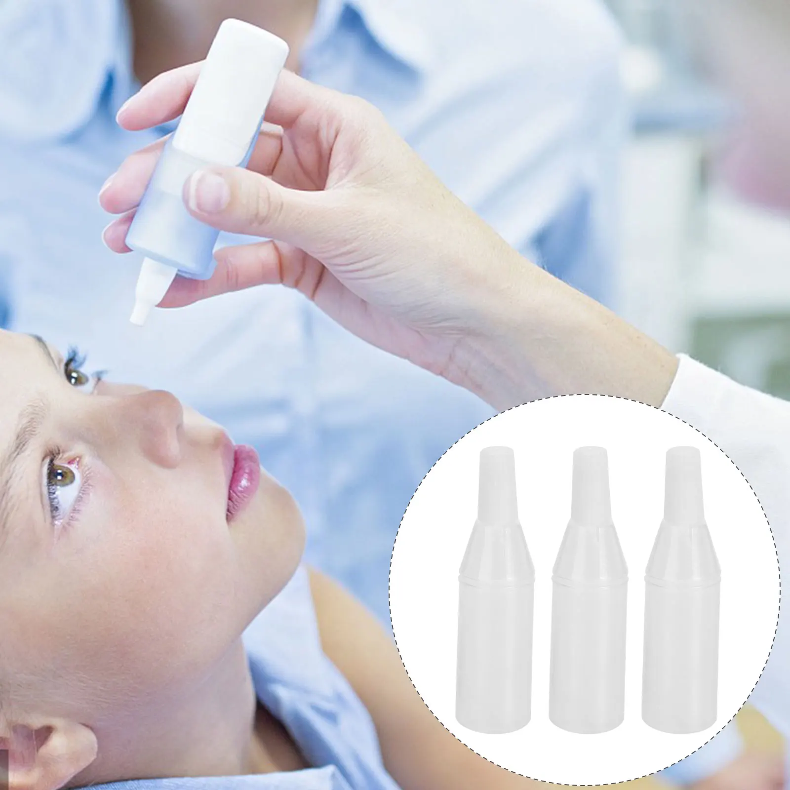 

80pcs Empty Eye Dropper Bottle Portable Plastic Containers Dispenser Small Lightweight Travel Size Liquid Storage