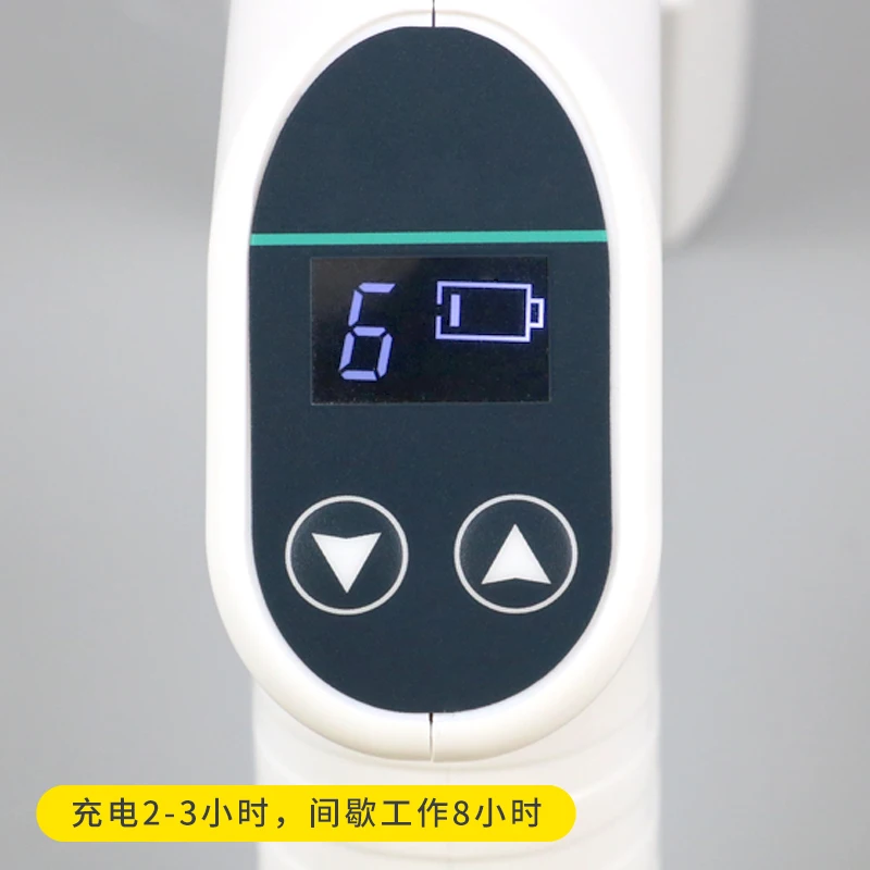 Automatic aspirator pipetting pump Large-capacity electronic pipette with digital display and adjustable speed.