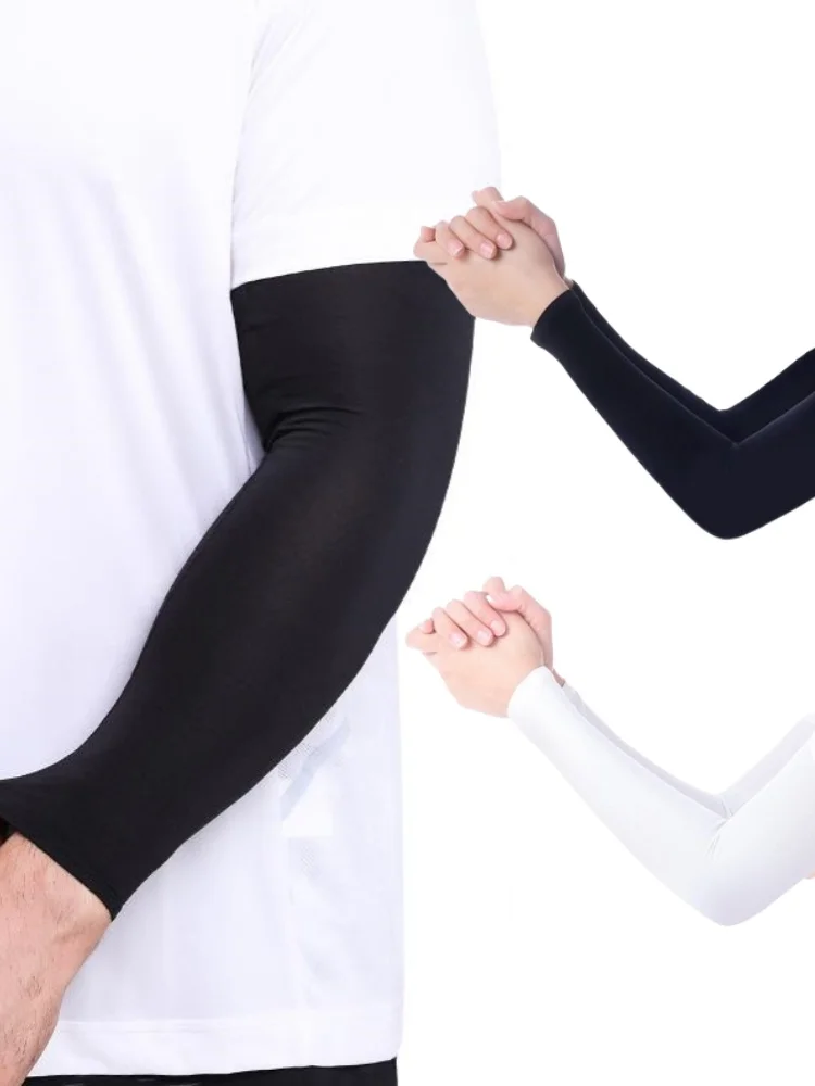 AliExpress Unisex Motorcycle Riding Arm Sleeves Arm Warmers Sun UV Protection Hand Cover Elastic Cuffs Summer Cycling Running Fishing