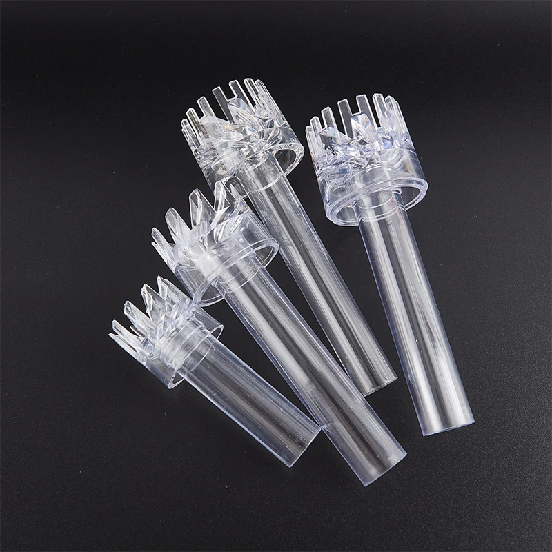 Aquarium Skimmer Acrylic Lily Pipe Spin Surface Inflow Water Plant Filter Cleaning Fish Tank Accessories 16/18/20mm