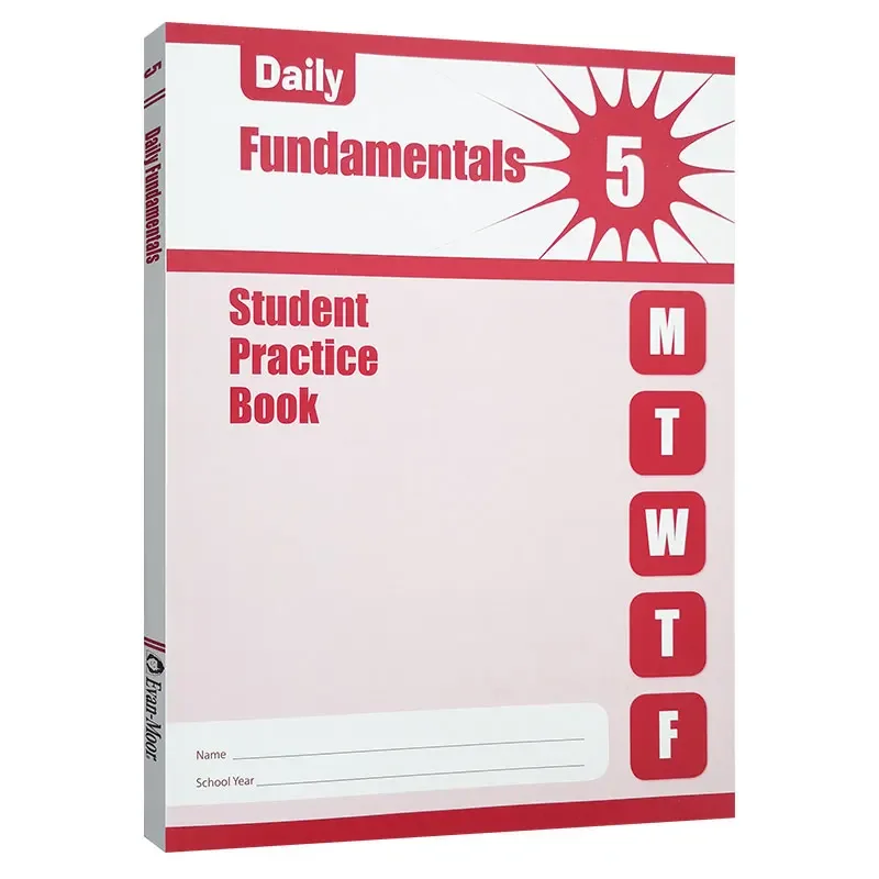 Evan-Moor Daily Fundamentals, Grade 5 SE Workbook,aged 9 10 11 12, English book 9781629383712