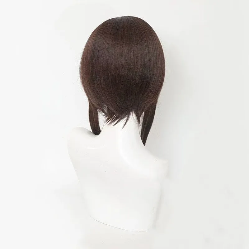 قطعة واحدة من الجانب البني الداكن طويل الموجة بوب الشخصية الخامسة لعبة البستاني Lan Gui Jingmeng شعر مستعار لتصفيف الأدوار #4