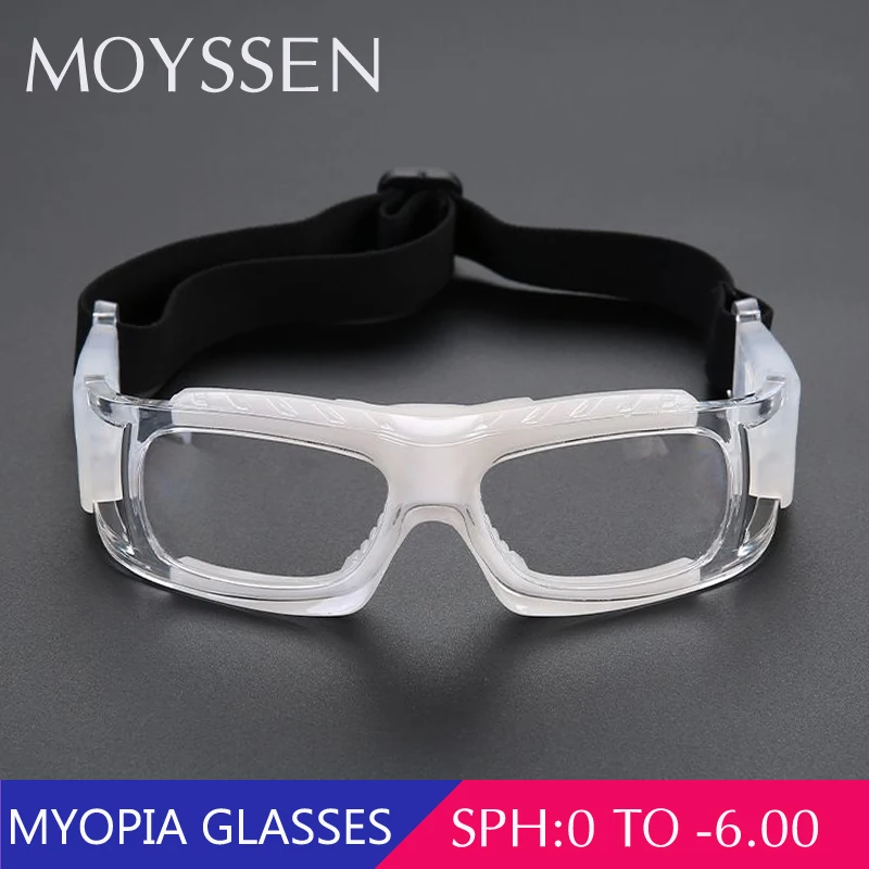 

2025 Unisex GYM Sports Style Basketball Glasses With Full Ruber Protection Customized Myopia Lenses Protective Goggle Eyewear