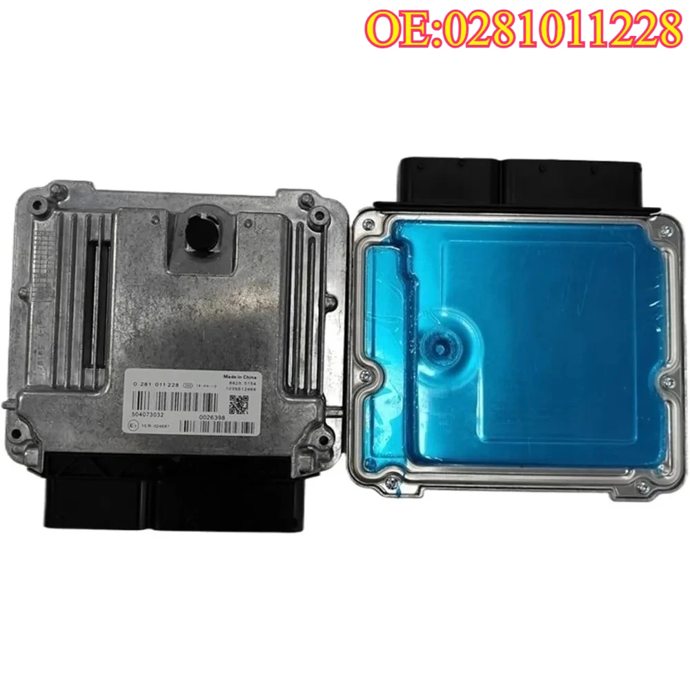 Original High quality New For 0281011228 Engine Ecu Computer Board Electronic Control Unit Ed16 504073032 Fit For Iveco