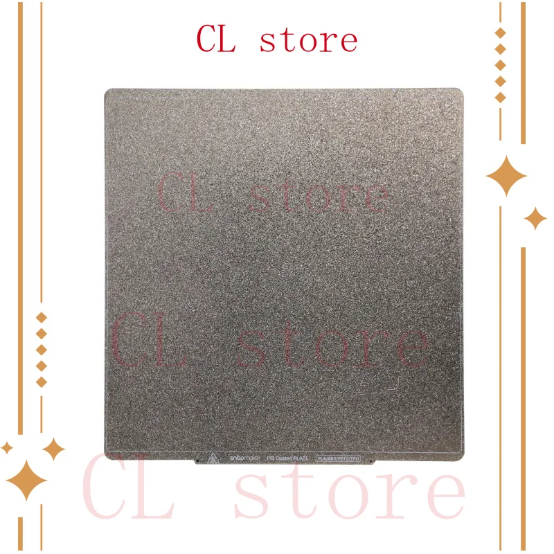 for Snapmaker Glossy Spray Pei Double-Sided Coating Printing Panel Steel Plate and Magnetic Soft Patch Kit Suitable ARTISAN 3D