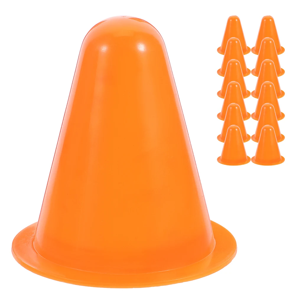 25 szt. Stożki bariery do treningu sportowego, do ćwiczeń na rolkach, pomarańczowe, do jazdy na rolkach