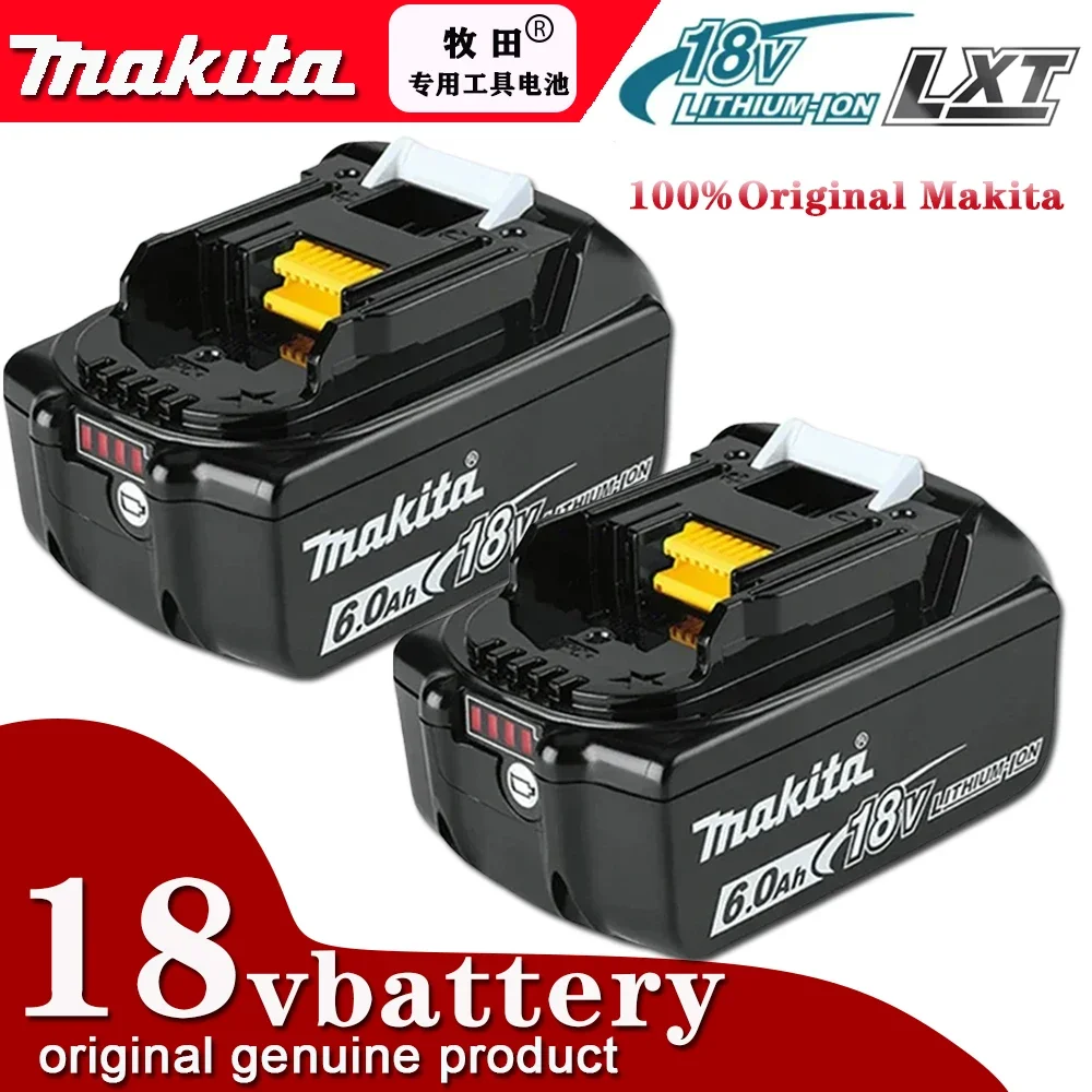 original 100% makita battery, makita 18v Tools Lithium Battery 6Ah/ for makita DTW700 ，DDF487 ，DTD173 ，DGA404 ，HR140D ，DJV182