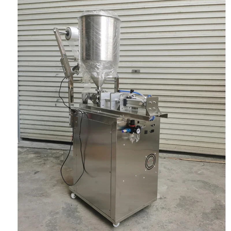 Automatische Tomatensauce Curry Paste Honig Beutel Flüssigkeit Verpackungsmaschine Stick Honig Verpackungsmaschine