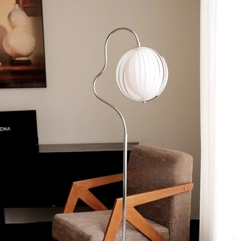 

Simple floor lamp living room bedroom study ins bedside lamp decorative moon lamp