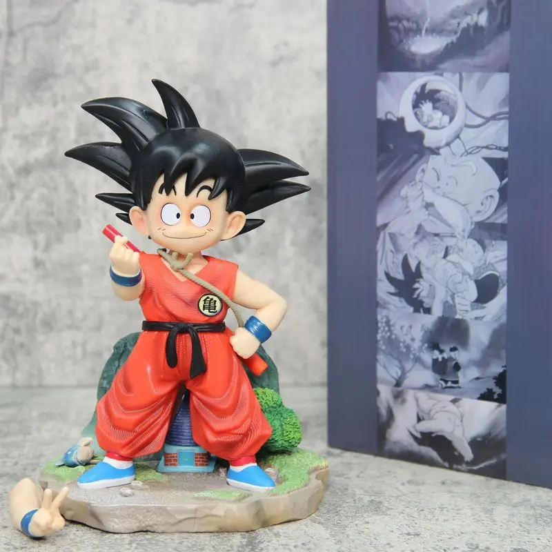 

18cm Anime Dragon Ball Z Figure Son Goku Action Figures Doll Kawaii Cartoon Model Collection Pvc Statue Doll Toys Gift