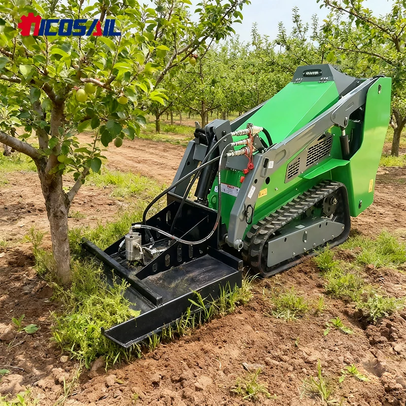 

New Kubota Slip Steering Farm EPA CE Euro V Slip Steering Loader with Tracks for Real Price Sale