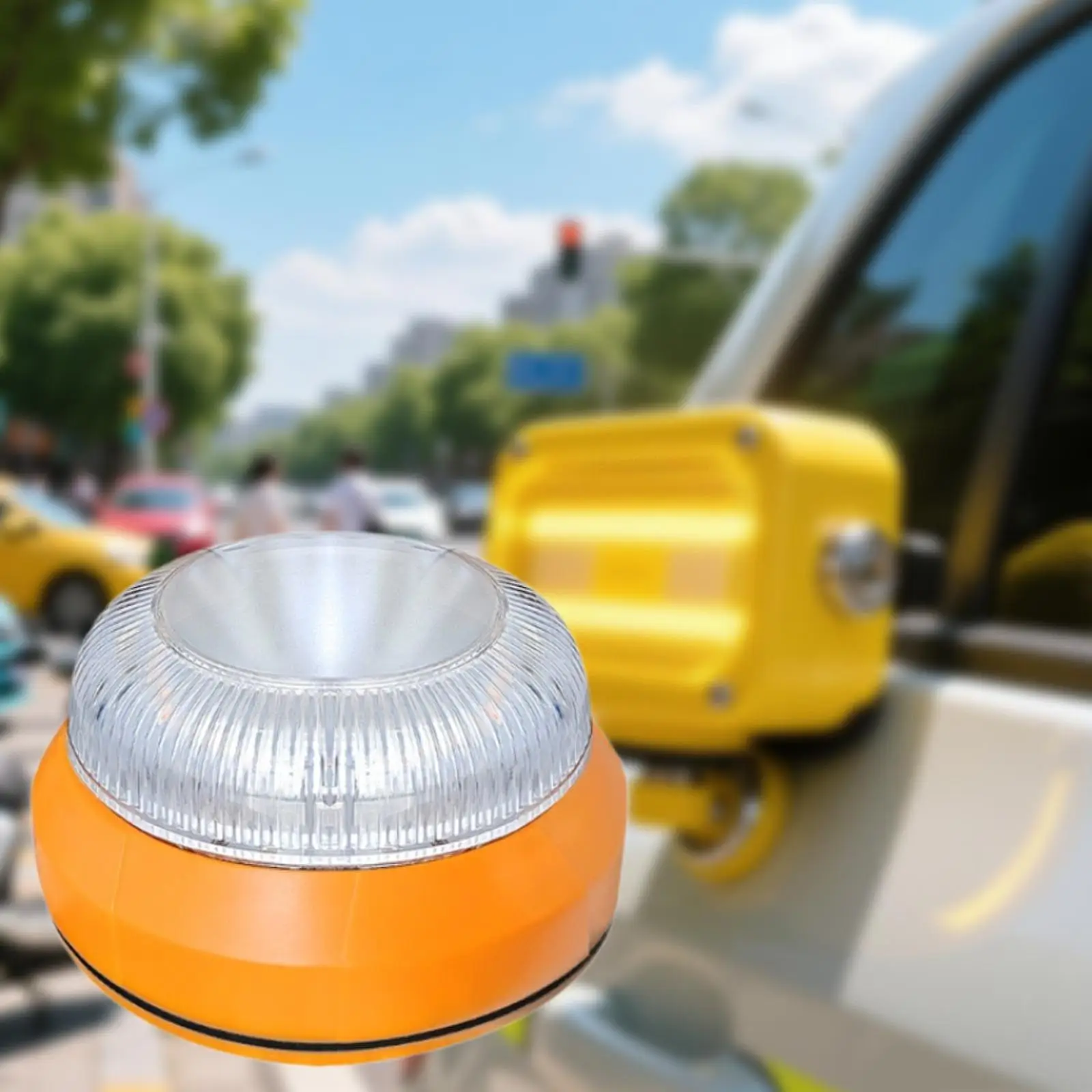 Emergency Warning Light Compact for Vehicle for Traffic Car Outdoor