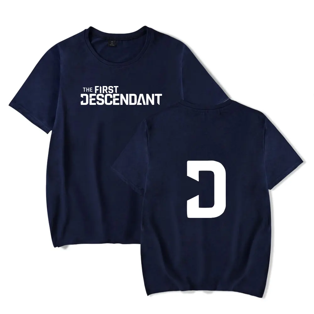 The First Descendant merch cosplay game Tshirt Crewneck Short Sleeve Tshirt Men/women Top