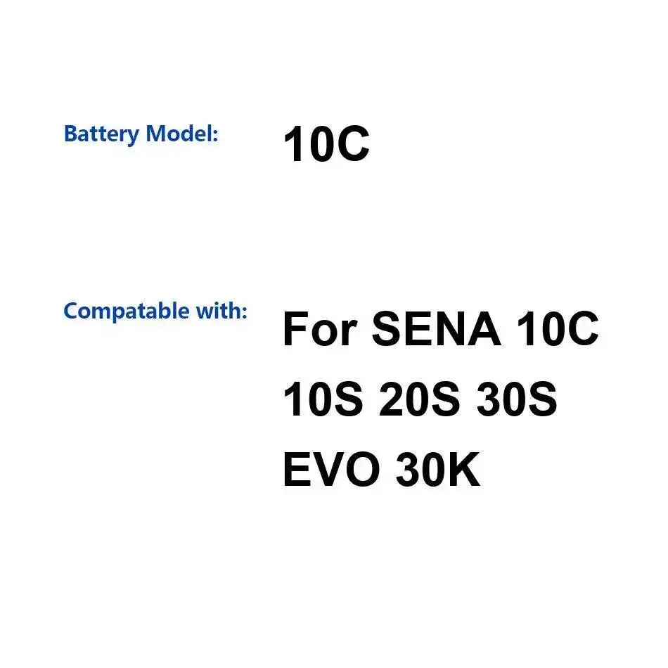 For Sena 10C 10S 20…