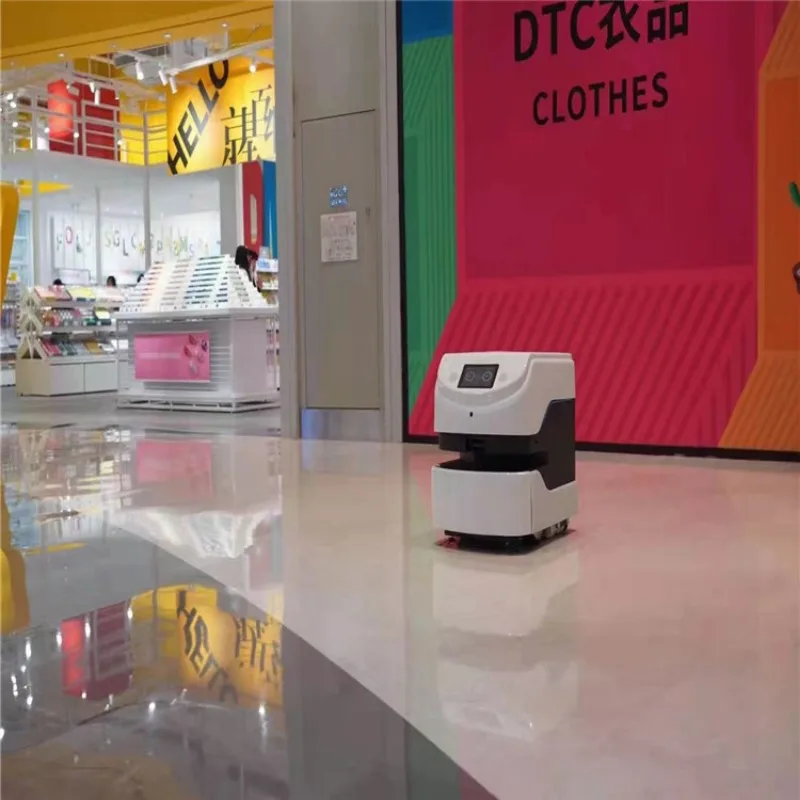 commerical hotel/ mall sweeping robot with lithium battery smart service robot for cleaning