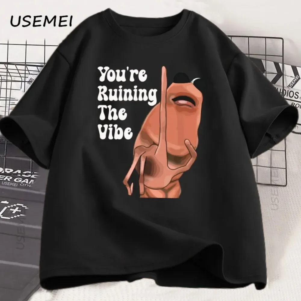 

Marcus The Worm Funny T Shirt Trendy Cotton Short Sleeve Round Neck Tshirt Streetwear Men's Printed T-shirt Mens Clothes 2026