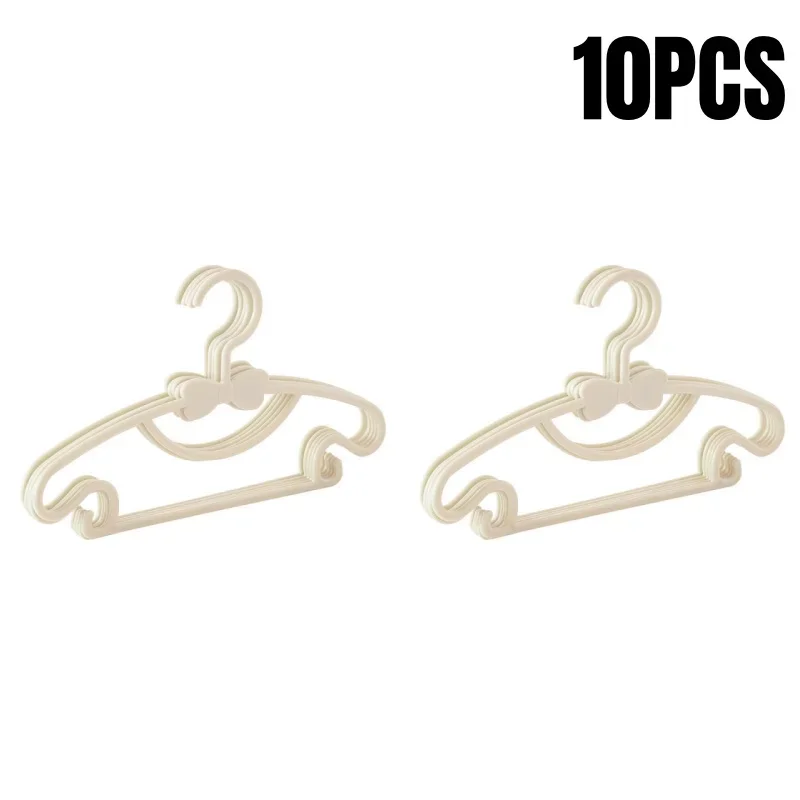 5-50 Stuks Baby Hangers Plastic Kinderkleding Opslag Hanger voor Kwekerij Kinderen Hangers Peuter Baby Draagbare Jassen Thuis rek