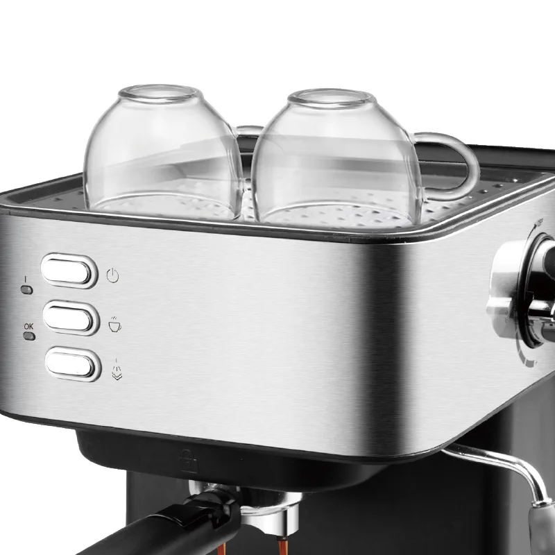 DSP ev ofis küçük Espresso yarı otomatik buhar sopa süt köpük makinesi All-in-one kahve makinesi