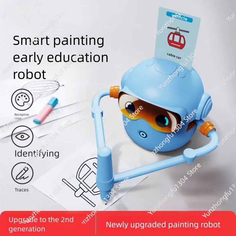 Early education painting robot. Children's enlightenment. Intelligent painting robot. Children's toys