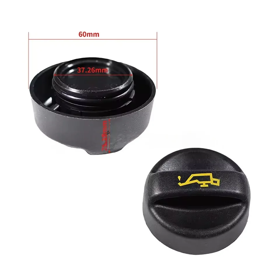 Engine Oil Filler Cap 9670015080 For PEUGEOT 207 208 301 308 508 2008 3008 5008 Expert Partner Oil Filler Cap Replacement Part
