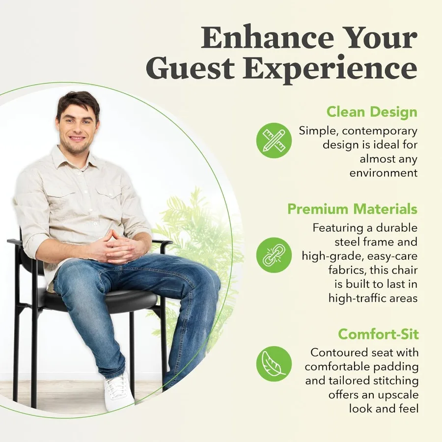 HON Scatter كراسي مكتب للضيوف مكاتب اللوبي كراسي غرفة الانتظار النسيج تكويم الجلوس مع الأسلحة مريح مكتب الجلوس Bl #5