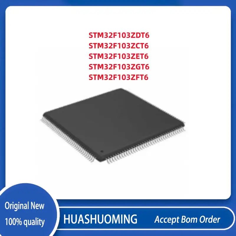 NEW 1Pcs/Lot  STM32F103ZDT6  STM32F103ZCT6  STM32F103ZET6  STM32F103ZGT6  STM32F103ZFT6 LQFP-144