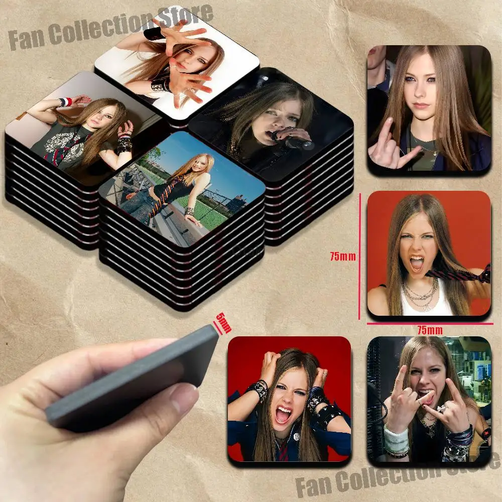 Singer A-Avril Sublimation Magnet Cartoon Anime CuteFridge Magnets Personalized Sublimation Products for Kitchen