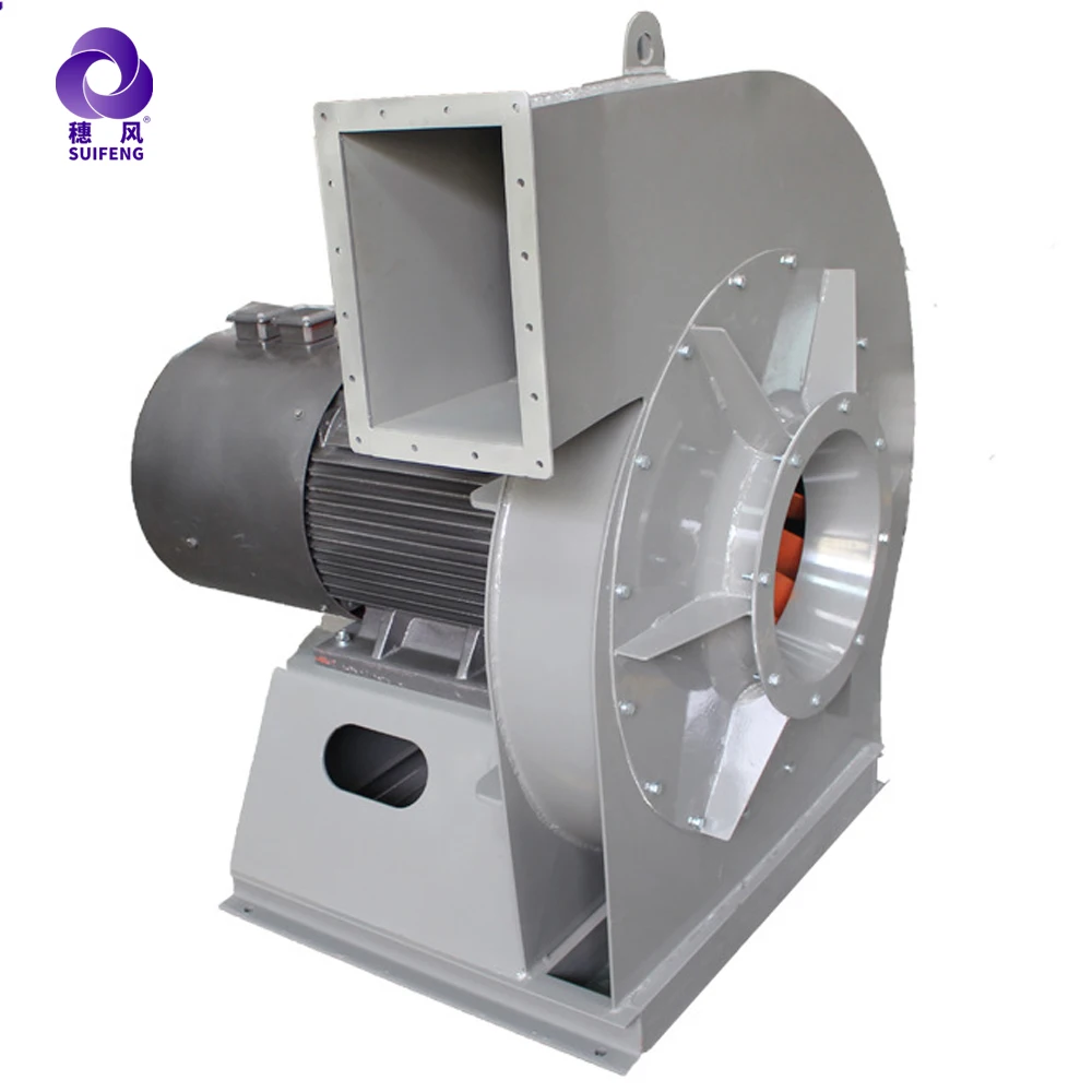 9-19 Centrifugal Silent Blower Fan High Restaurants AC Motor Iron Steel Stainless Steel Free Standing 380V 230V