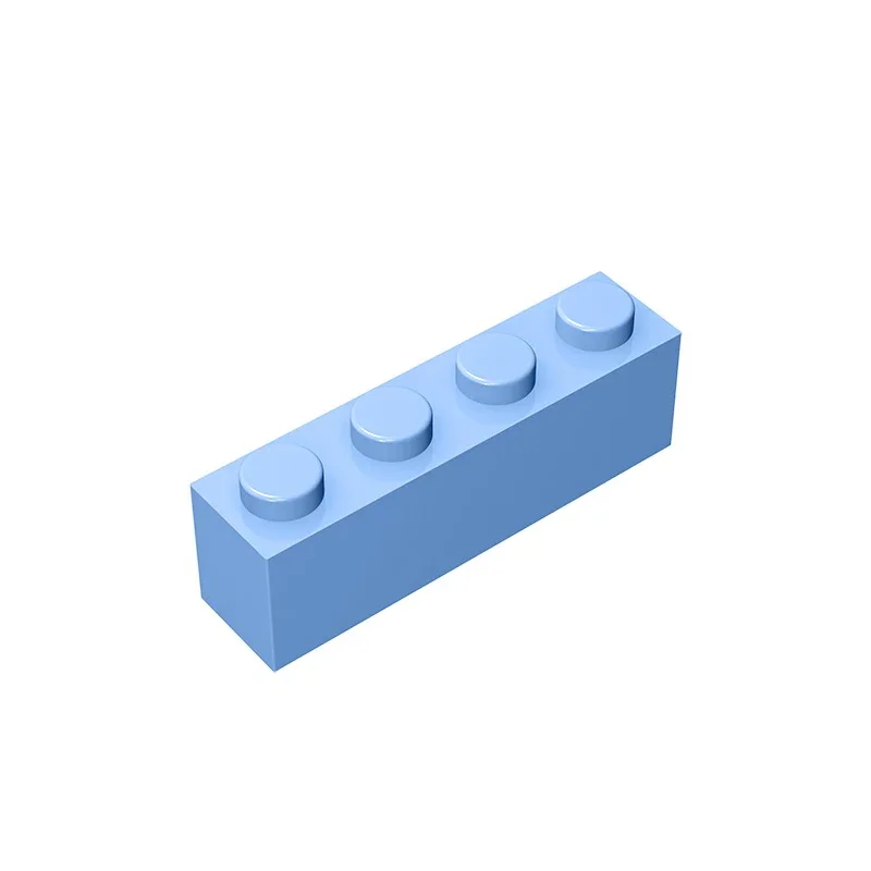 GDS-534 Brick 1 x 4 without Bottom Tubes compatible with lego 3010 3066 pieces of children\'s DIY