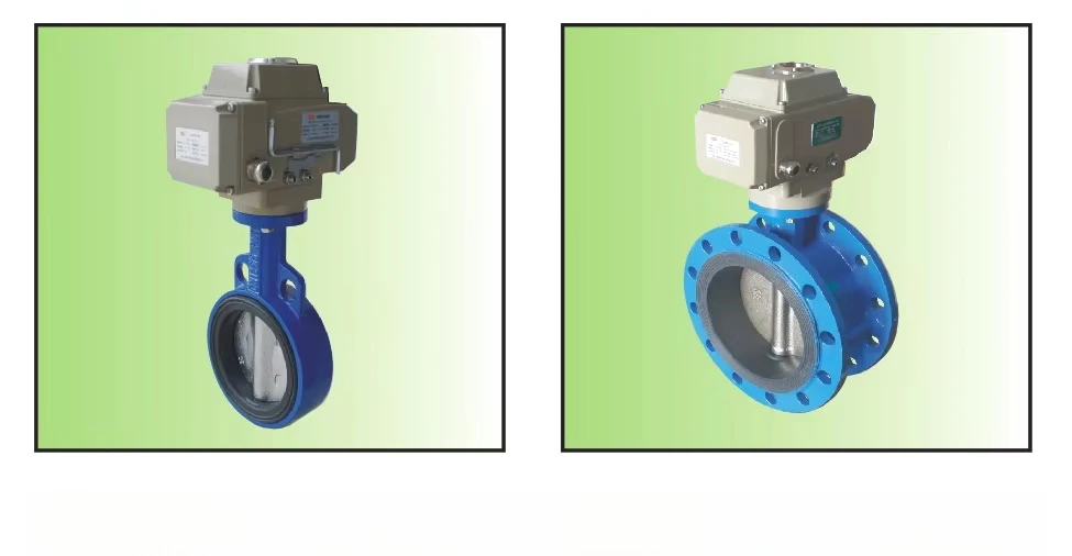 Open Closed Type C810-C Carbon Steel 2/2 Way Electric Centerline Butterfly Valve AC380V/AC220V DN50-DN800 0-16bar