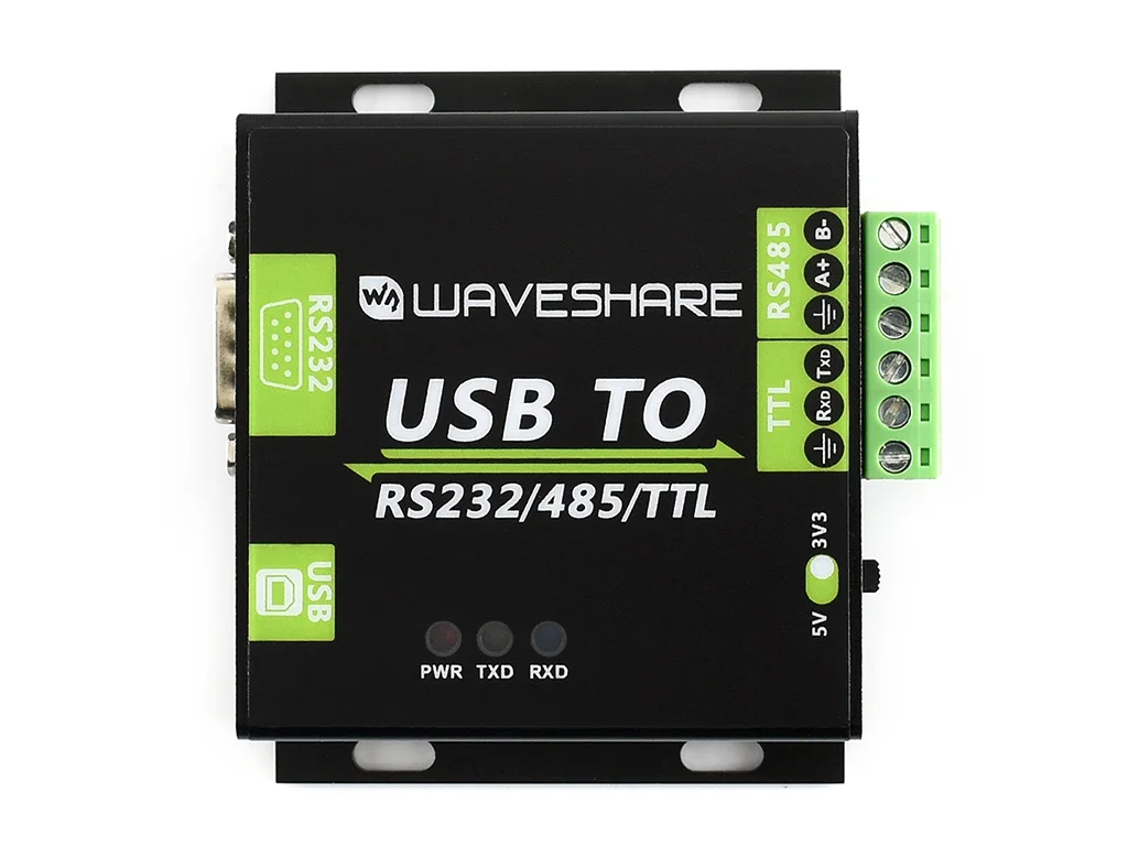 Industrial Grade Isolated USB Converter,USB TO RS232/485/TTL,FT232RNL/CH343G Controller,Industrial Isolation